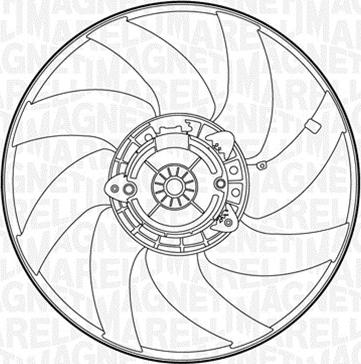 Magneti Marelli 069422435010 - Ventola, Raffreddamento motore www.autoricambi360.it