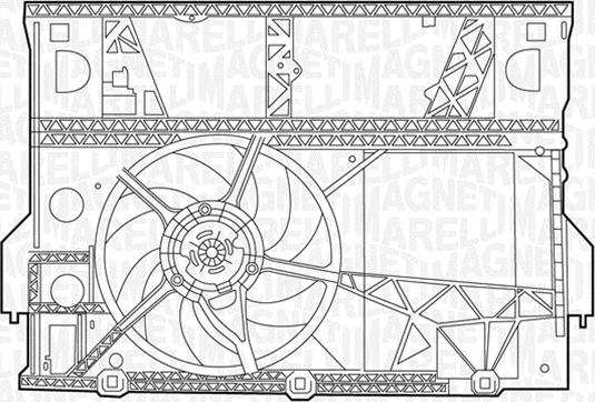 Magneti Marelli 069422430010 - Ventola, Raffreddamento motore www.autoricambi360.it