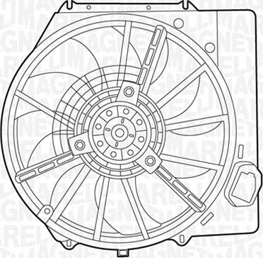 Magneti Marelli 069422437010 - Ventola, Raffreddamento motore www.autoricambi360.it
