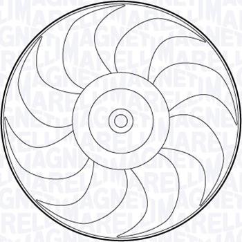 Magneti Marelli 069422590010 - Ventola, Raffreddamento motore www.autoricambi360.it