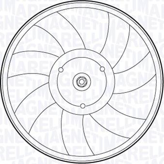 Magneti Marelli 069422592010 - Ventola, Raffreddamento motore www.autoricambi360.it