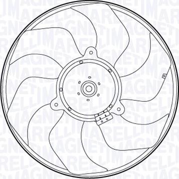 Magneti Marelli 069422562010 - Ventola, Raffreddamento motore www.autoricambi360.it