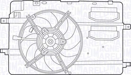 Magneti Marelli 069422539010 - Ventola, Raffreddamento motore www.autoricambi360.it