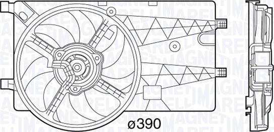 Magneti Marelli 069422574010 - Ventola, Raffreddamento motore www.autoricambi360.it