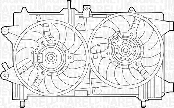 Magneti Marelli 069422048010 - Ventola, Raffreddamento motore www.autoricambi360.it