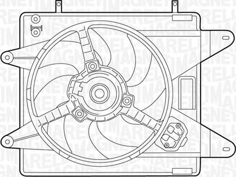 Magneti Marelli 069422015010 - Ventola, Raffreddamento motore www.autoricambi360.it
