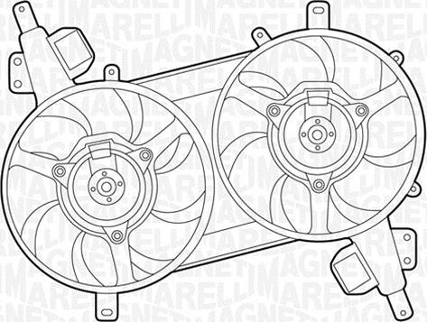 Magneti Marelli 069422039010 - Ventola, Raffreddamento motore www.autoricambi360.it
