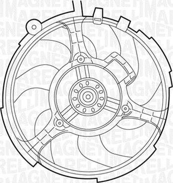 Magneti Marelli 069422030010 - Ventola, Raffreddamento motore www.autoricambi360.it