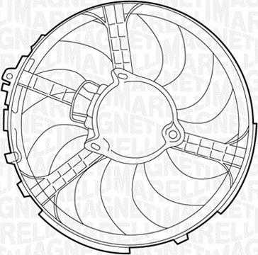 Magneti Marelli 069422033010 - Ventola, Raffreddamento motore www.autoricambi360.it