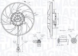 Magneti Marelli 069422890010 - Ventola, Raffreddamento motore www.autoricambi360.it