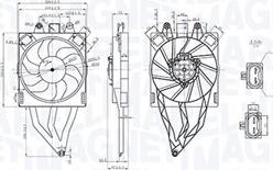 Magneti Marelli 069422854010 - Ventola, Raffreddamento motore www.autoricambi360.it