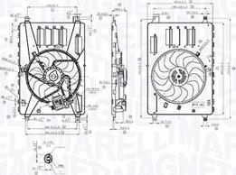 Magneti Marelli 069422857010 - Ventola, Raffreddamento motore www.autoricambi360.it