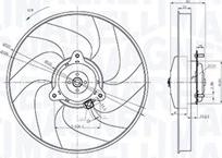 Magneti Marelli 069422866010 - Ventola, Raffreddamento motore www.autoricambi360.it