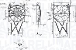 Magneti Marelli 069422862010 - Ventola, Raffreddamento motore www.autoricambi360.it