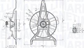 Magneti Marelli 069422867010 - Ventola, Raffreddamento motore www.autoricambi360.it
