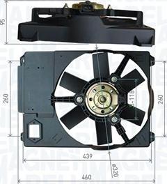 Magneti Marelli 069422800010 - Ventola, Raffreddamento motore www.autoricambi360.it