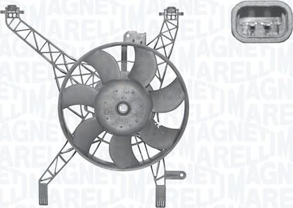 Magneti Marelli 069422815010 - Ventola, Raffreddamento motore www.autoricambi360.it