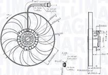 Magneti Marelli 069422886010 - Ventola, Raffreddamento motore www.autoricambi360.it