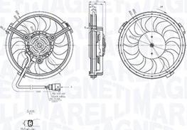 Magneti Marelli 069422880010 - Ventola, Raffreddamento motore www.autoricambi360.it