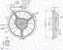 Magneti Marelli 069422881010 - Ventola, Raffreddamento motore www.autoricambi360.it