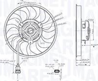 Magneti Marelli 069422888010 - Ventola, Raffreddamento motore www.autoricambi360.it