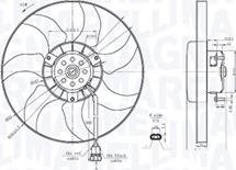 Magneti Marelli 069422887010 - Ventola, Raffreddamento motore www.autoricambi360.it