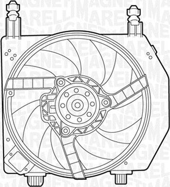 Magneti Marelli 069422394010 - Ventola, Raffreddamento motore www.autoricambi360.it