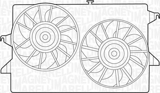 Magneti Marelli 069422398010 - Ventola, Raffreddamento motore www.autoricambi360.it