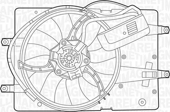 Magneti Marelli 069422393010 - Ventola, Raffreddamento motore www.autoricambi360.it