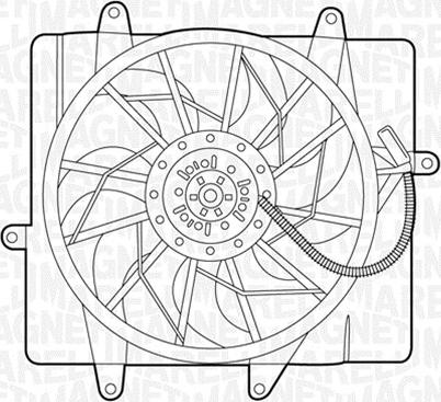 Magneti Marelli 069422369010 - Ventola, Raffreddamento motore www.autoricambi360.it