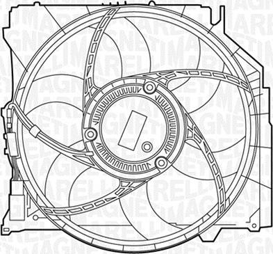 Magneti Marelli 069422368010 - Ventola, Raffreddamento motore www.autoricambi360.it