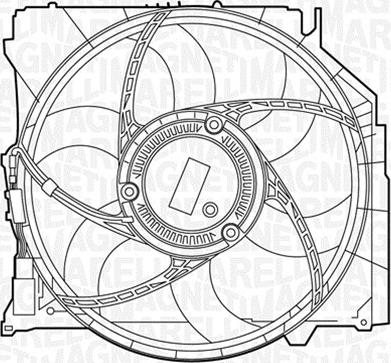 Magneti Marelli 069422367010 - Ventola, Raffreddamento motore www.autoricambi360.it
