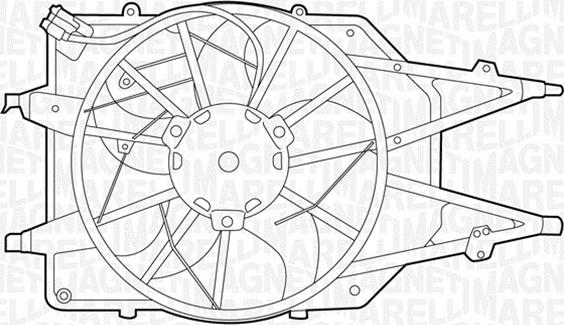 Magneti Marelli 069422311010 - Ventola, Raffreddamento motore www.autoricambi360.it