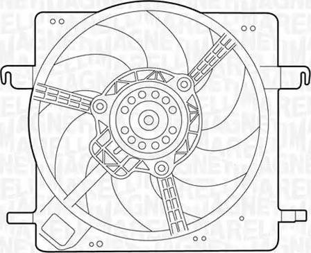 Magneti Marelli 069422313010 - Ventola, Raffreddamento motore www.autoricambi360.it