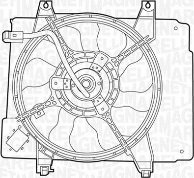 Magneti Marelli 069422323010 - Ventola, Raffreddamento motore www.autoricambi360.it
