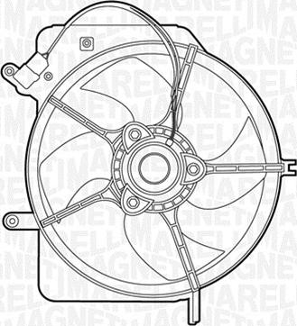 Magneti Marelli 069422322010 - Ventola, Raffreddamento motore www.autoricambi360.it