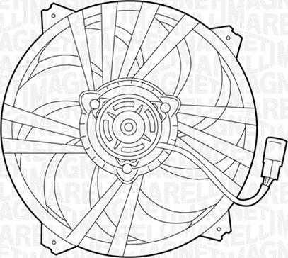 Magneti Marelli 069422378010 - Ventola, Raffreddamento motore www.autoricambi360.it