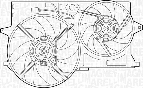 Magneti Marelli 069422299010 - Ventola, Raffreddamento motore www.autoricambi360.it