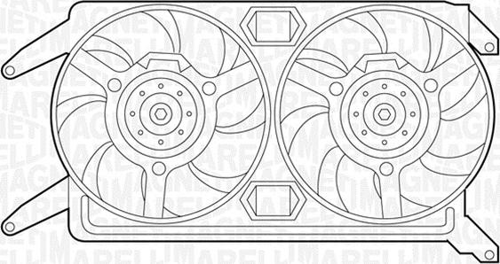 Magneti Marelli 069422298010 - Ventola, Raffreddamento motore www.autoricambi360.it