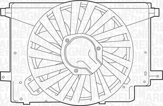 Magneti Marelli 069422242010 - Ventola, Raffreddamento motore www.autoricambi360.it