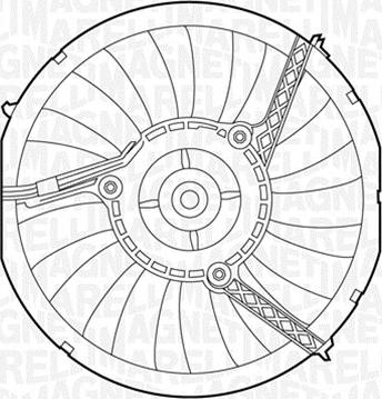 Magneti Marelli 069422265010 - Ventola, Raffreddamento motore www.autoricambi360.it