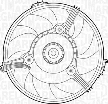 Magneti Marelli 069422263010 - Ventola, Raffreddamento motore www.autoricambi360.it