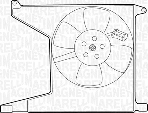 Magneti Marelli 069422208010 - Ventola, Raffreddamento motore www.autoricambi360.it