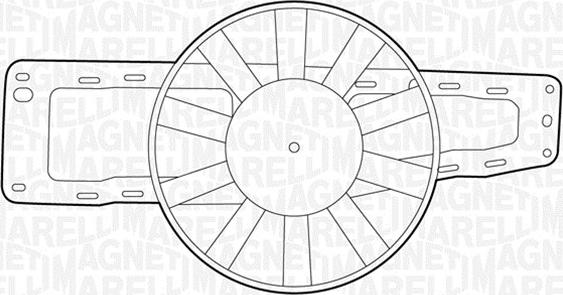 Magneti Marelli 069422217010 - Ventola, Raffreddamento motore www.autoricambi360.it