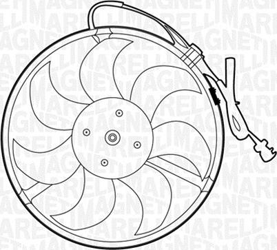 Magneti Marelli 069422274010 - Ventola, Raffreddamento motore www.autoricambi360.it