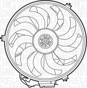 Magneti Marelli 069422275010 - Ventola, Raffreddamento motore www.autoricambi360.it