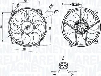 Magneti Marelli 069422708010 - Ventola, Raffreddamento motore www.autoricambi360.it