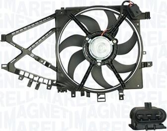 Magneti Marelli 069422712010 - Ventola, Raffreddamento motore www.autoricambi360.it