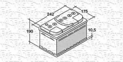 Magneti Marelli 068062064010 - Batteria avviamento www.autoricambi360.it
