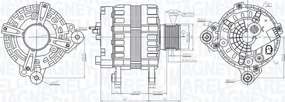 Magneti Marelli 063736193010 - Alternatore www.autoricambi360.it
